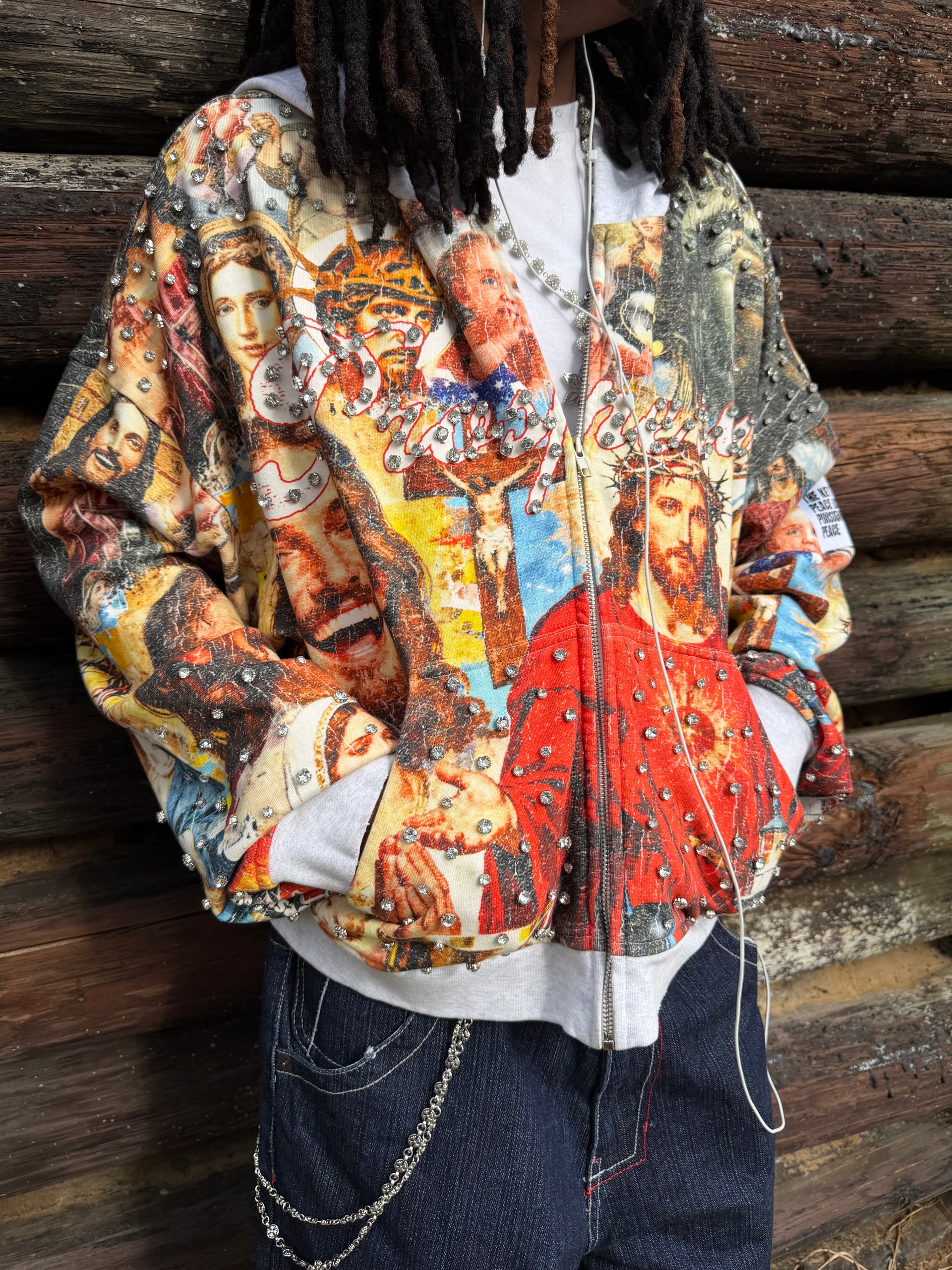 The Crown of Grace Zip Up